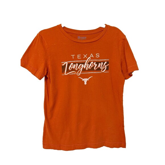 Champion Texas Longhorns Vintage-Look Faded Logo Women's  Sz M - Picture 1 of 9